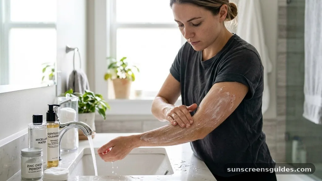 The Science Behind Stubborn Sunscreen - how to remove sunscreen