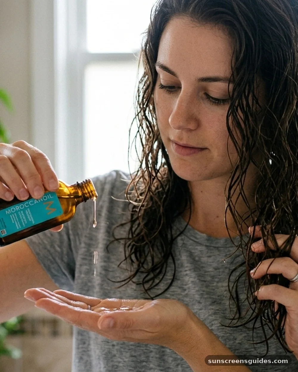 The Science of Applying Serum on Damp Hair - when to apply serum on hair wet or dry