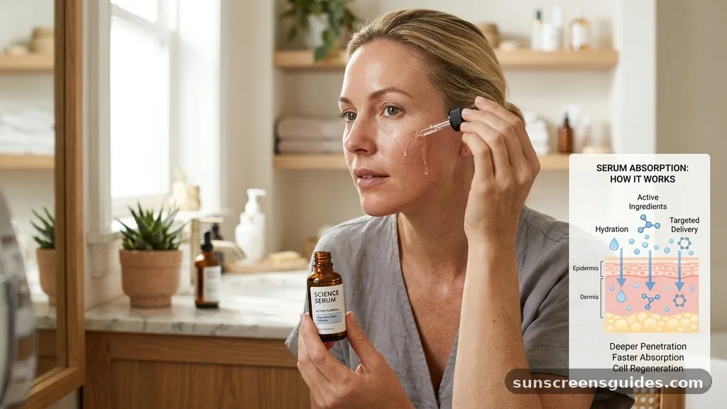 The Science of Serum Absorption - what does face serum do