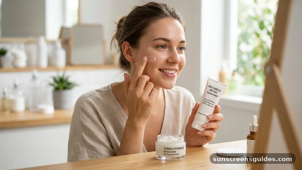 The Science of Skincare Layering - do you apply sunscreen before or after moisturizer