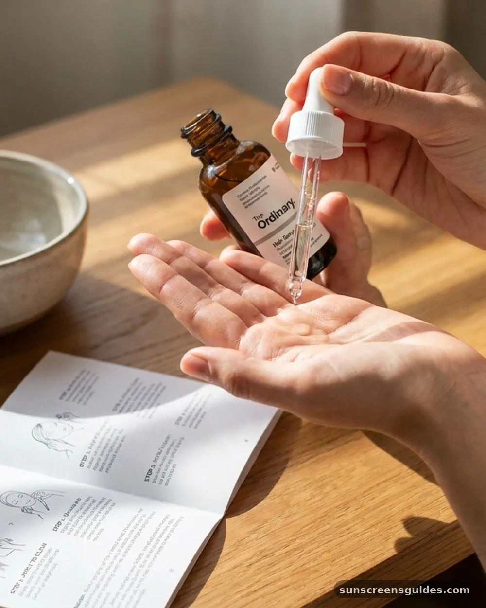 Understanding the Application Process - how to use the ordinary hair serum