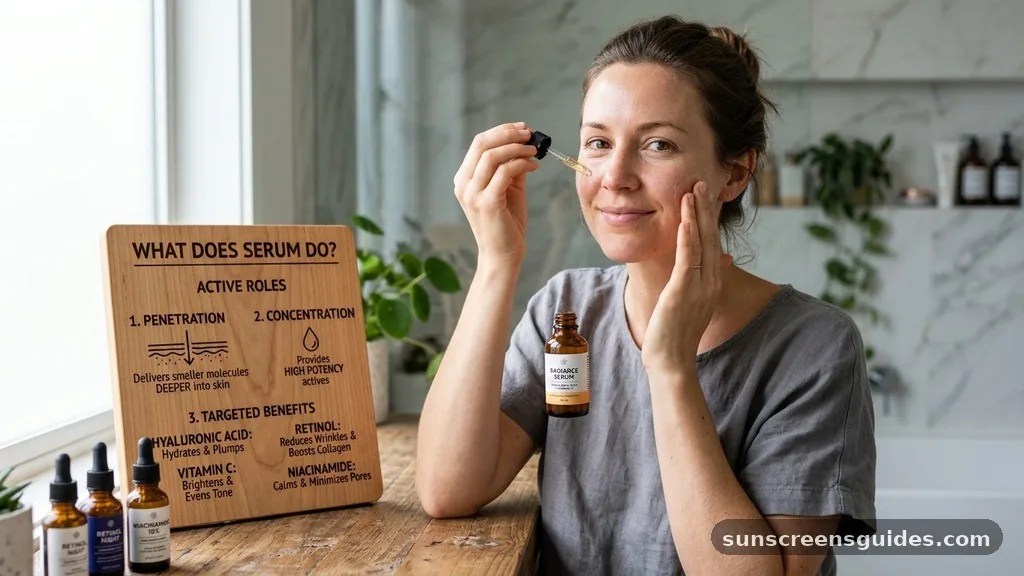 what does serum do