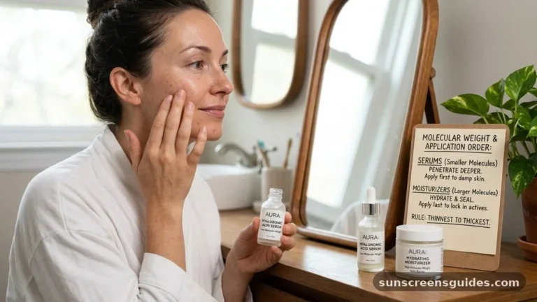 what goes first serum or moisturizer
