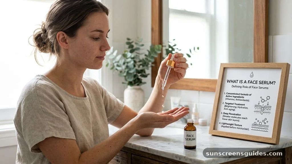 what is a face serum