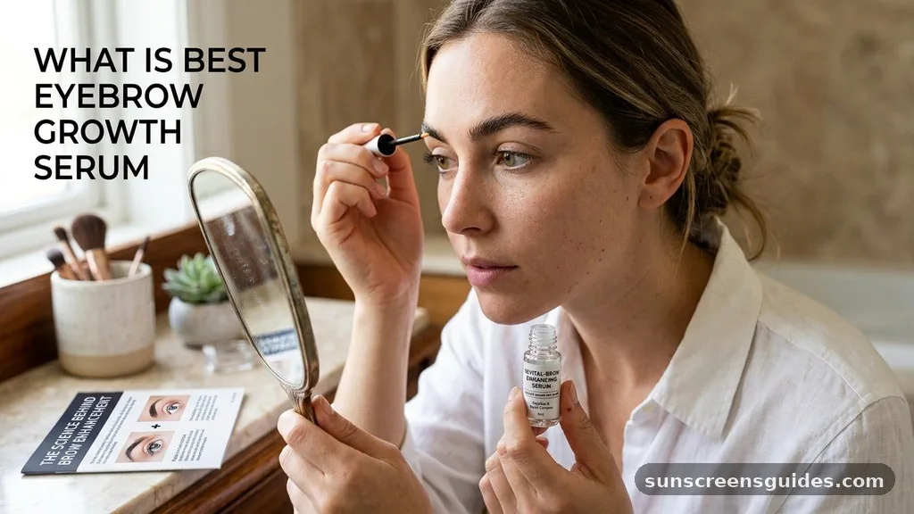 what is the best eyebrow growth serum