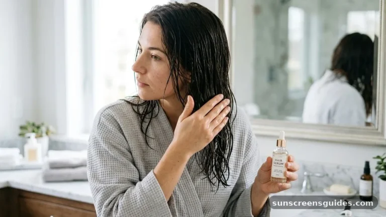 when to apply serum on hair wet or dry