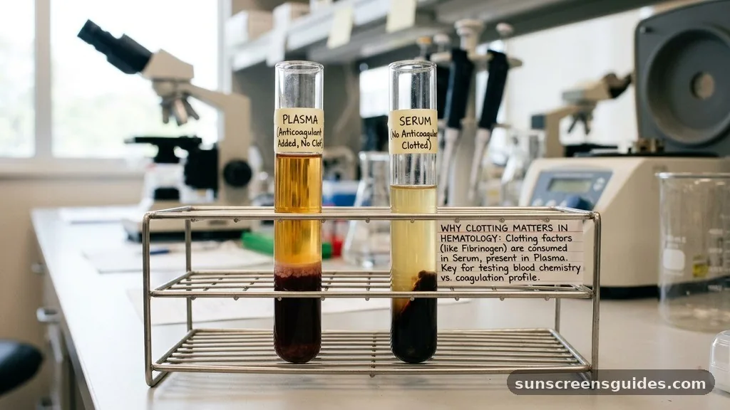 Why Clotting Matters in Hematology - what is the difference between serum and plasma
