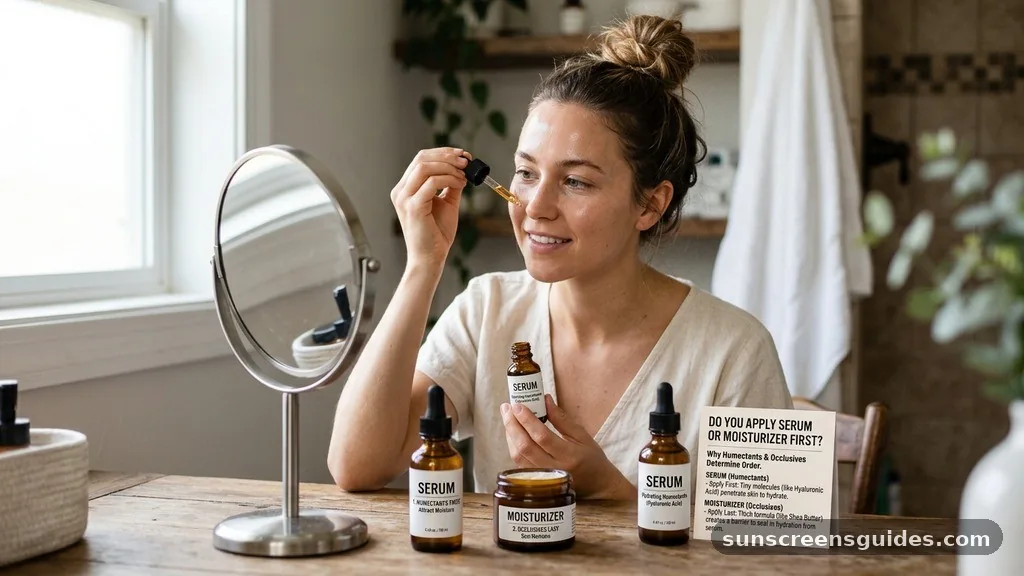 Why Humectants and Occlusives Determine the Order - do you apply serum or moisturizer first