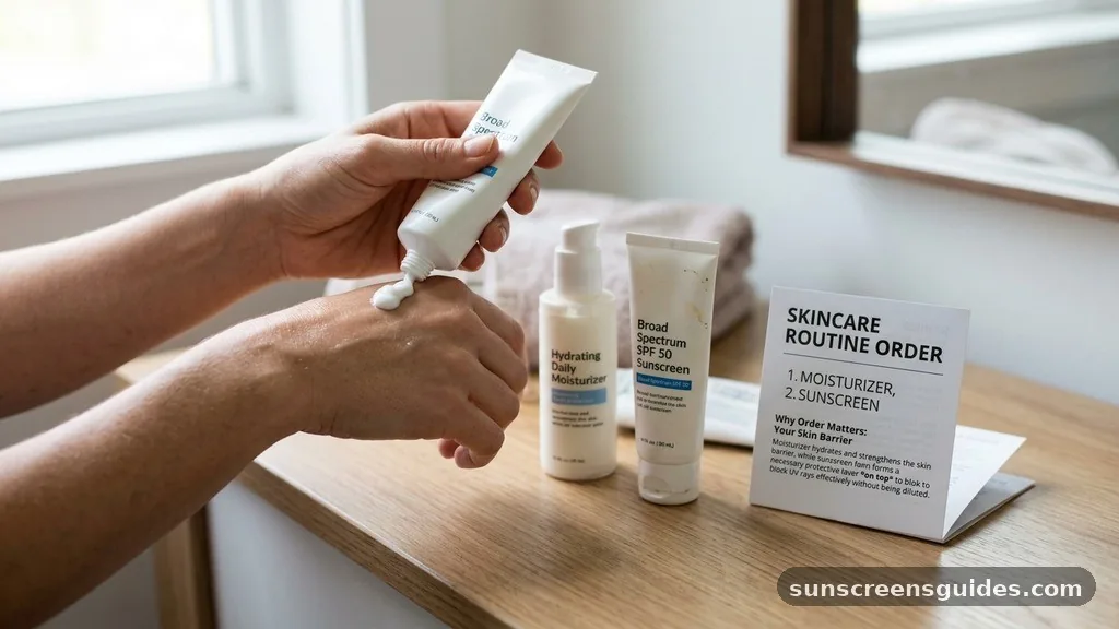 Why Order Matters for Your Skin Barrier - should sunscreen be applied before or after moisturizer
