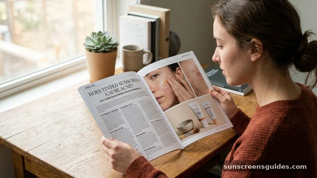 Why Some Sunscreens Trigger Breakouts - does tinted sunscreen cause acne