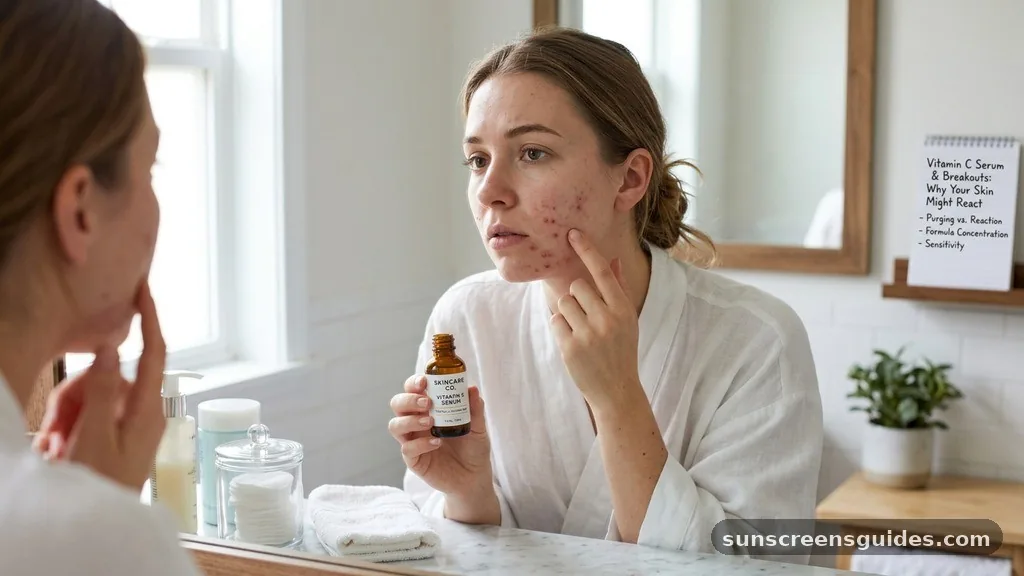 Why Your Skin Might React to Vitamin C - can vitamin c serum cause acne